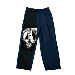 MillionDeadCops Deconstructed Cropped Trousers